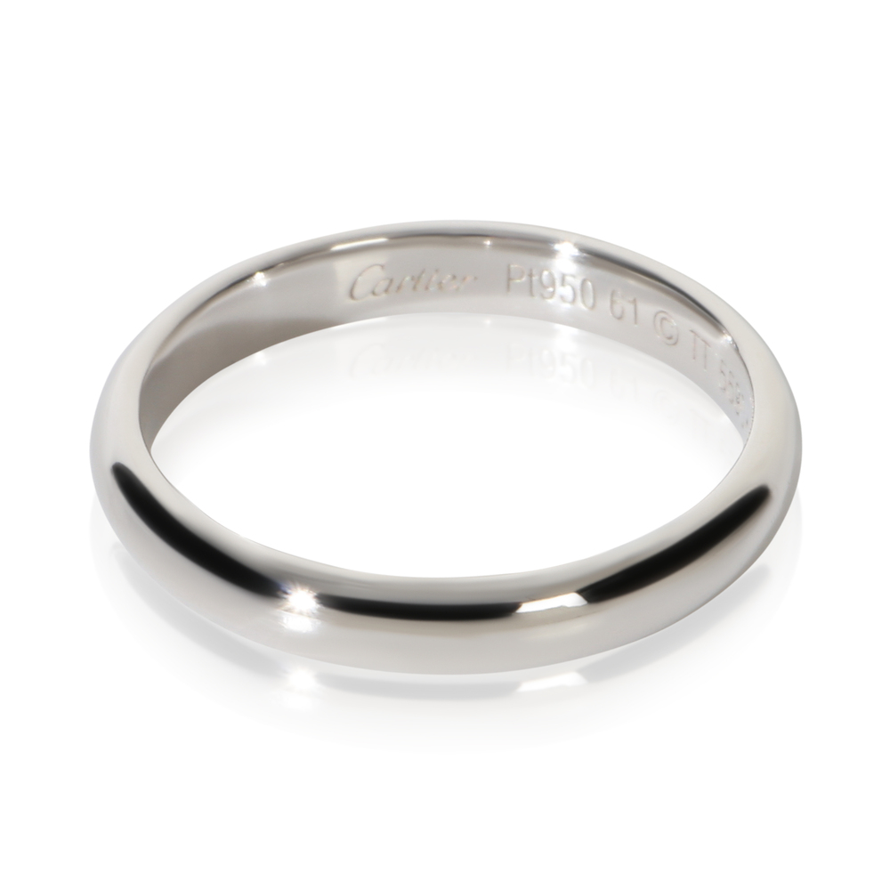 Cartier Platinum  1895 Band